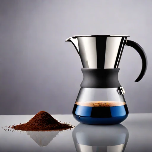 A sintered-pumice percolator, photographed against a plain background