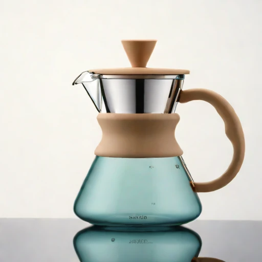 A sintered-pumice percolator, photographed against a plain background