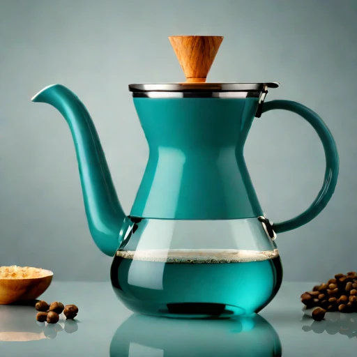 A sintered-pumice percolator, photographed against a plain background