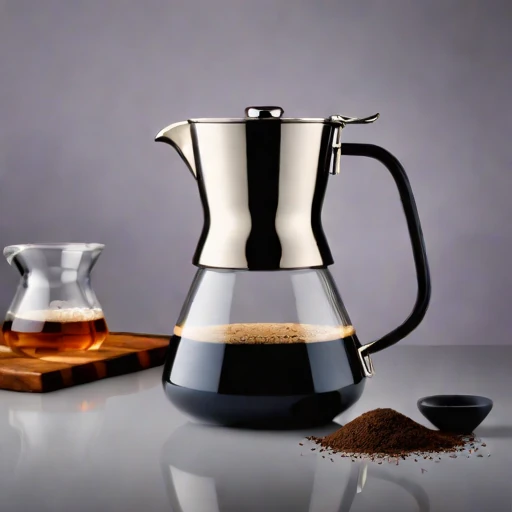 A sintered-pumice percolator, photographed against a plain background