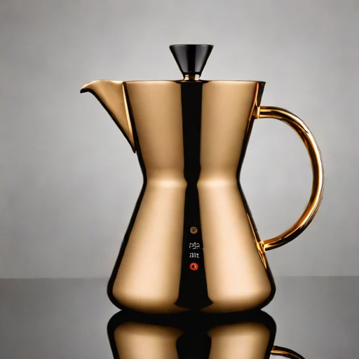 A sintered-pumice percolator, photographed against a plain background
