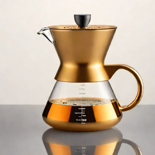 A sintered-pumice percolator, photographed against a plain background