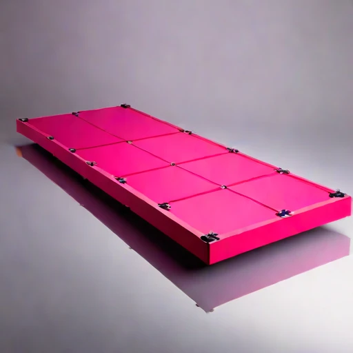 A supraglacial-pond viewing raft, photographed against a plain background
