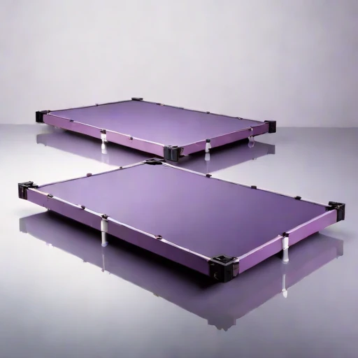 A supraglacial-pond viewing raft, photographed against a plain background