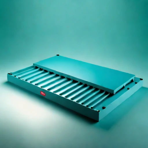 A supraglacial-pond viewing raft, photographed against a plain background