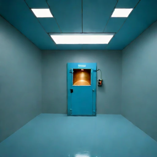 A shaft-station control room, photographed against a plain background