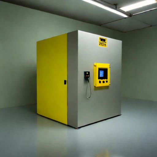 A shaft-station control room, photographed against a plain background