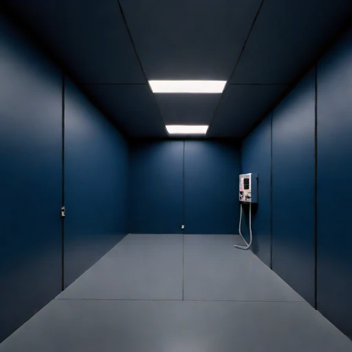 A shaft-station control room, photographed against a plain background