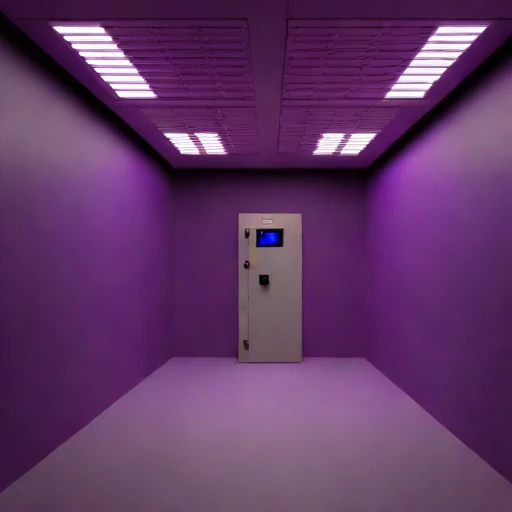 A shaft-station control room, photographed against a plain background