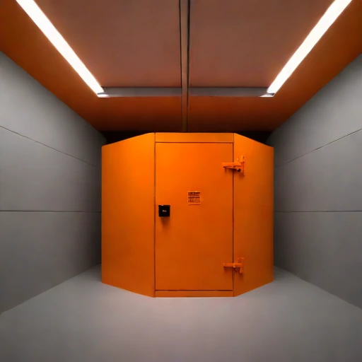 A shaft-station control room, photographed against a plain background