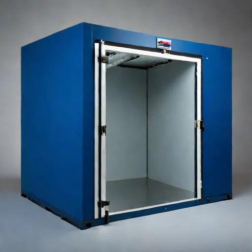 A sastrugi-shielded provision cache, photographed against a plain background