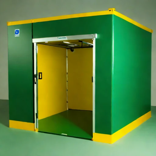 A sastrugi-shielded provision cache, photographed against a plain background