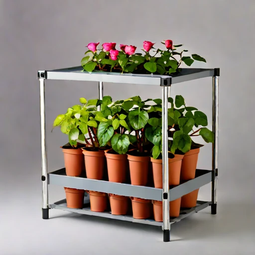 A solifluction-slope planter, photographed against a plain background