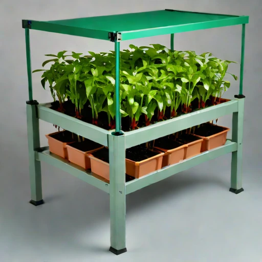 A solifluction-slope planter, photographed against a plain background