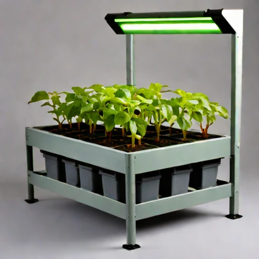 A solifluction-slope planter, photographed against a plain background