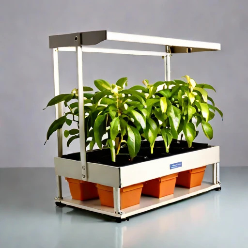 A solifluction-slope planter, photographed against a plain background