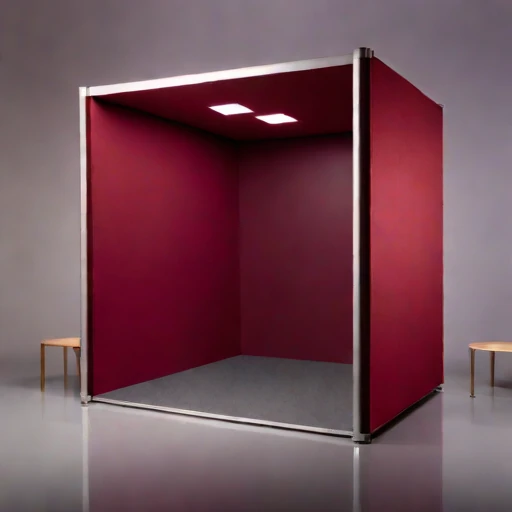 A standing-wave control alcove, photographed against a plain background
