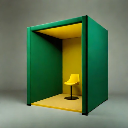 A standing-wave control alcove, photographed against a plain background