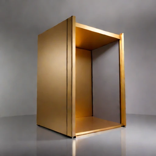 A standing-wave control alcove, photographed against a plain background
