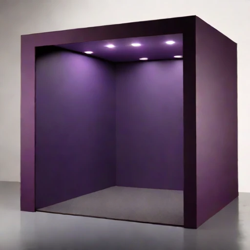 A standing-wave control alcove, photographed against a plain background