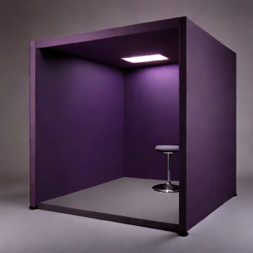 A standing-wave control alcove, photographed against a plain background