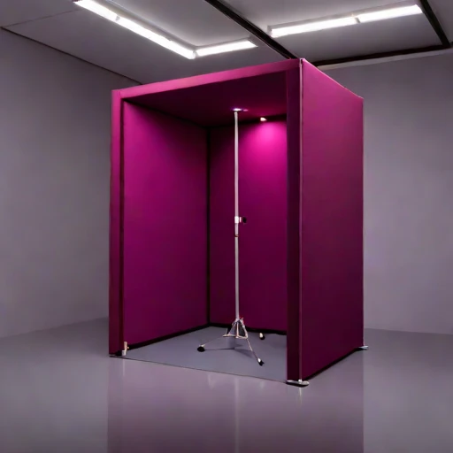 A standing-wave control alcove, photographed against a plain background