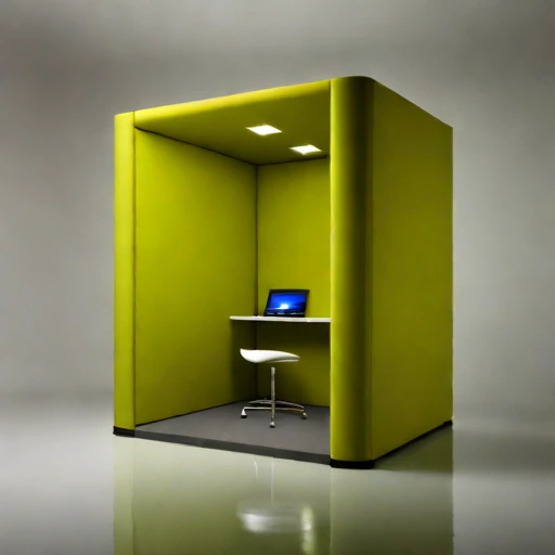 A standing-wave control alcove, photographed against a plain background
