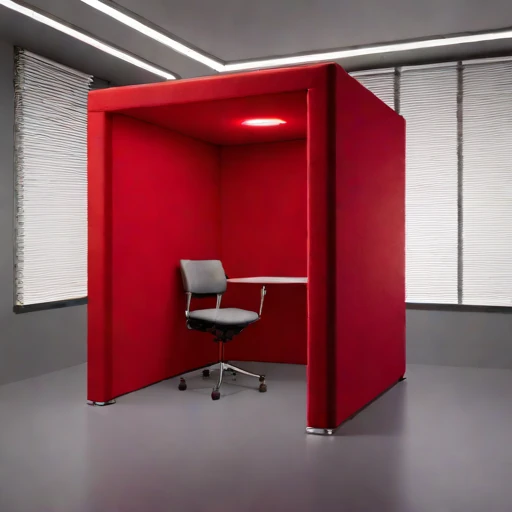A standing-wave control alcove, photographed against a plain background