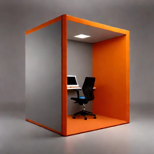 A standing-wave control alcove, photographed against a plain background