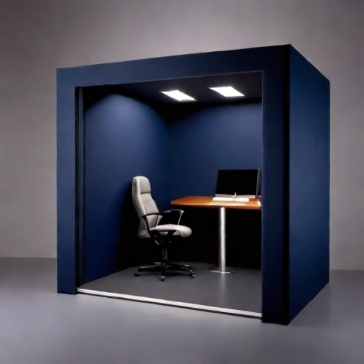 A standing-wave control alcove, photographed against a plain background
