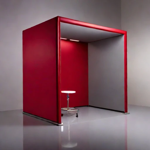 A standing-wave control alcove, photographed against a plain background
