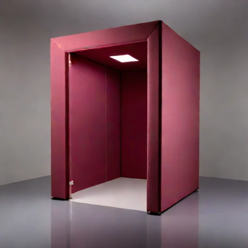 A standing-wave control alcove, photographed against a plain background