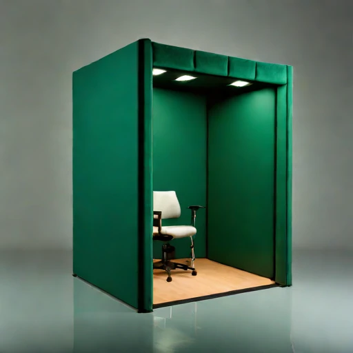 A standing-wave control alcove, photographed against a plain background