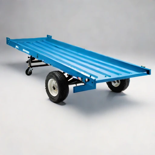 A swash-zone landing ramp, photographed against a plain background