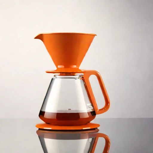 A trachyte-bed drip tower, photographed against a plain background