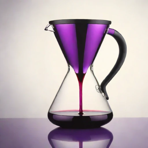 A trachyte-bed drip tower, photographed against a plain background