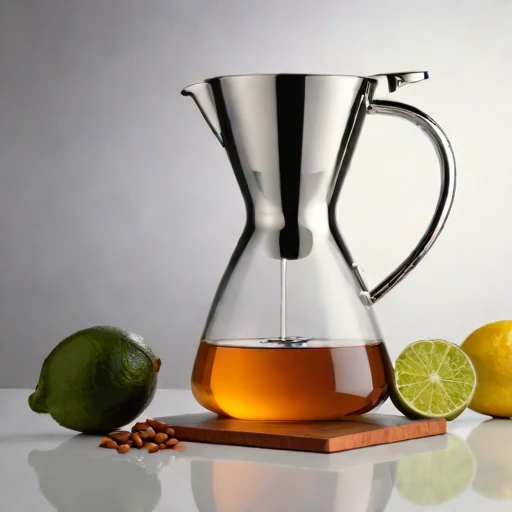 A trachyte-bed drip tower, photographed against a plain background