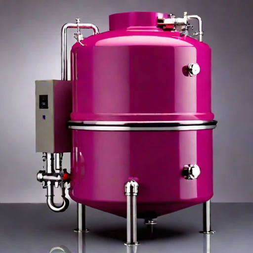 A tufa-bed polishing tank, photographed against a plain background