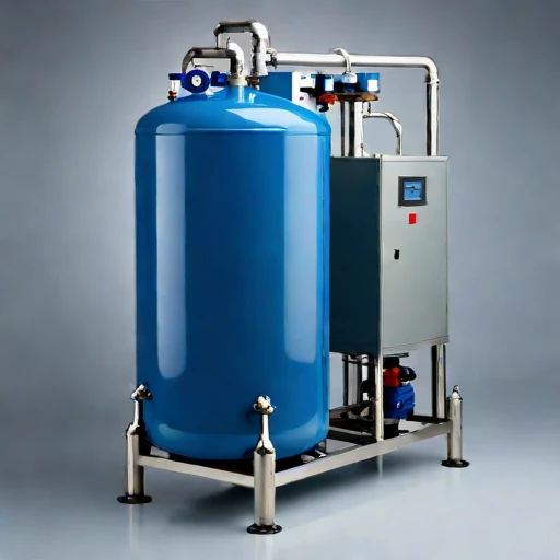 A tufa-bed polishing tank, photographed against a plain background