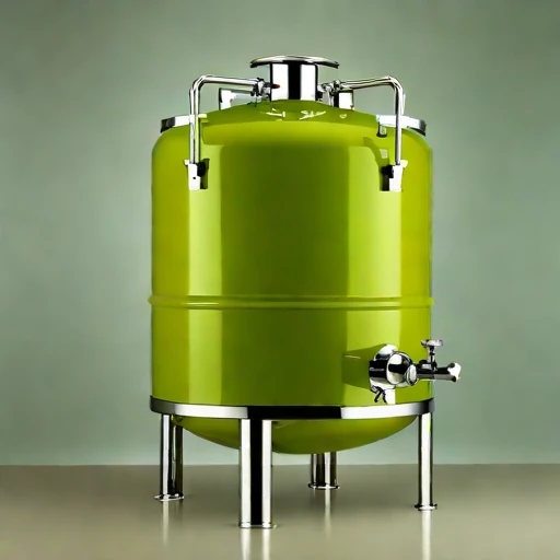 A travertine-bed vinegar tun, photographed against a plain background