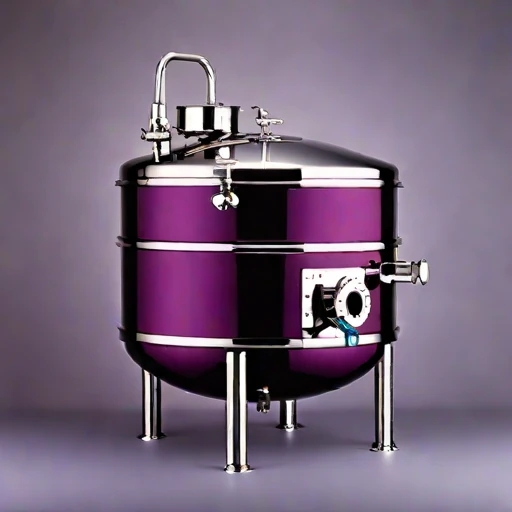 A travertine-bed vinegar tun, photographed against a plain background