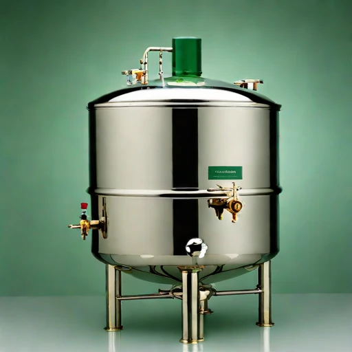 A travertine-bed vinegar tun, photographed against a plain background