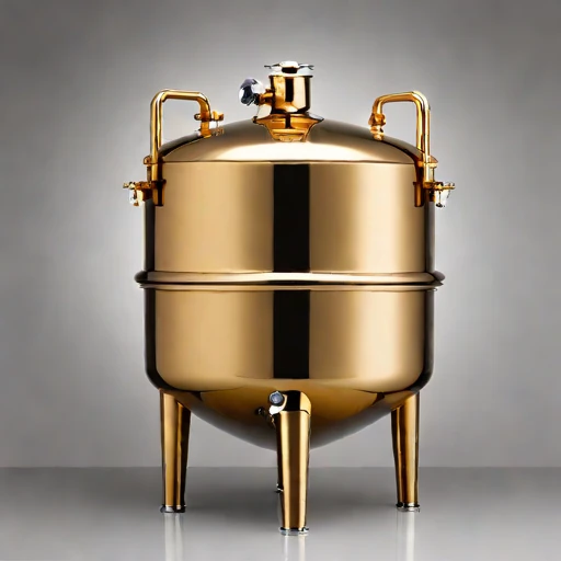 A travertine-bed vinegar tun, photographed against a plain background