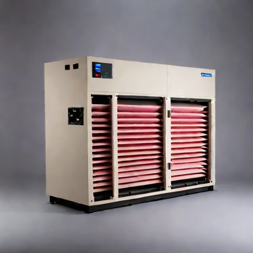 A takyr-dust panel filter, photographed against a plain background