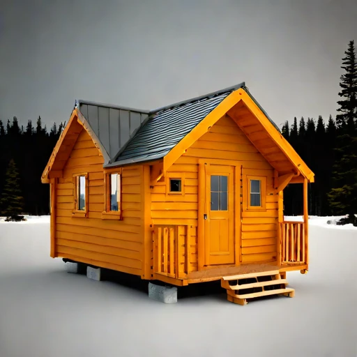 A tidal-race pilot cottage, photographed against a plain background