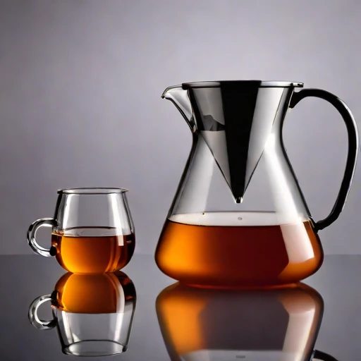 A thermocline steeping flask, photographed against a plain background