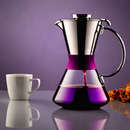 A thermocline steeping flask, photographed against a plain background
