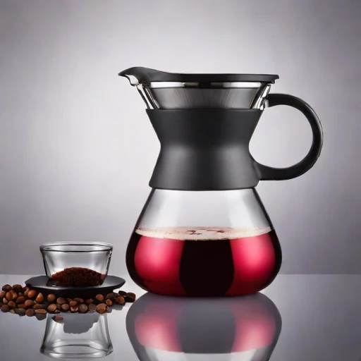 A thermocline steeping flask, photographed against a plain background