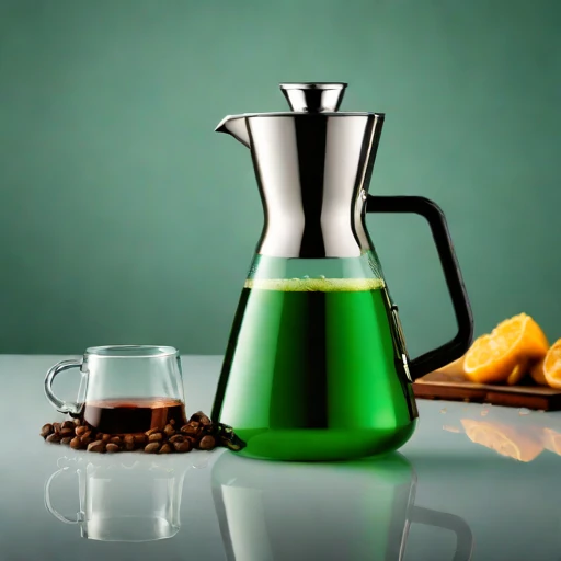 A thermocline steeping flask, photographed against a plain background
