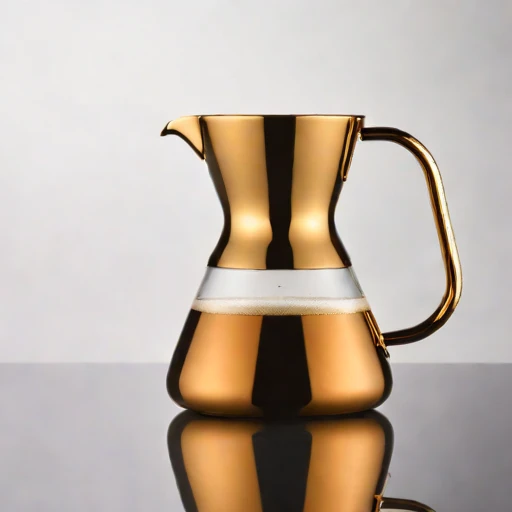 A thermocline steeping flask, photographed against a plain background